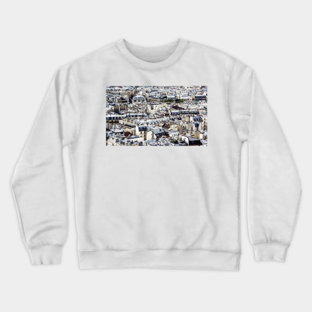 Rooftops of Paris Crewneck Sweatshirt by StefanAlfonso